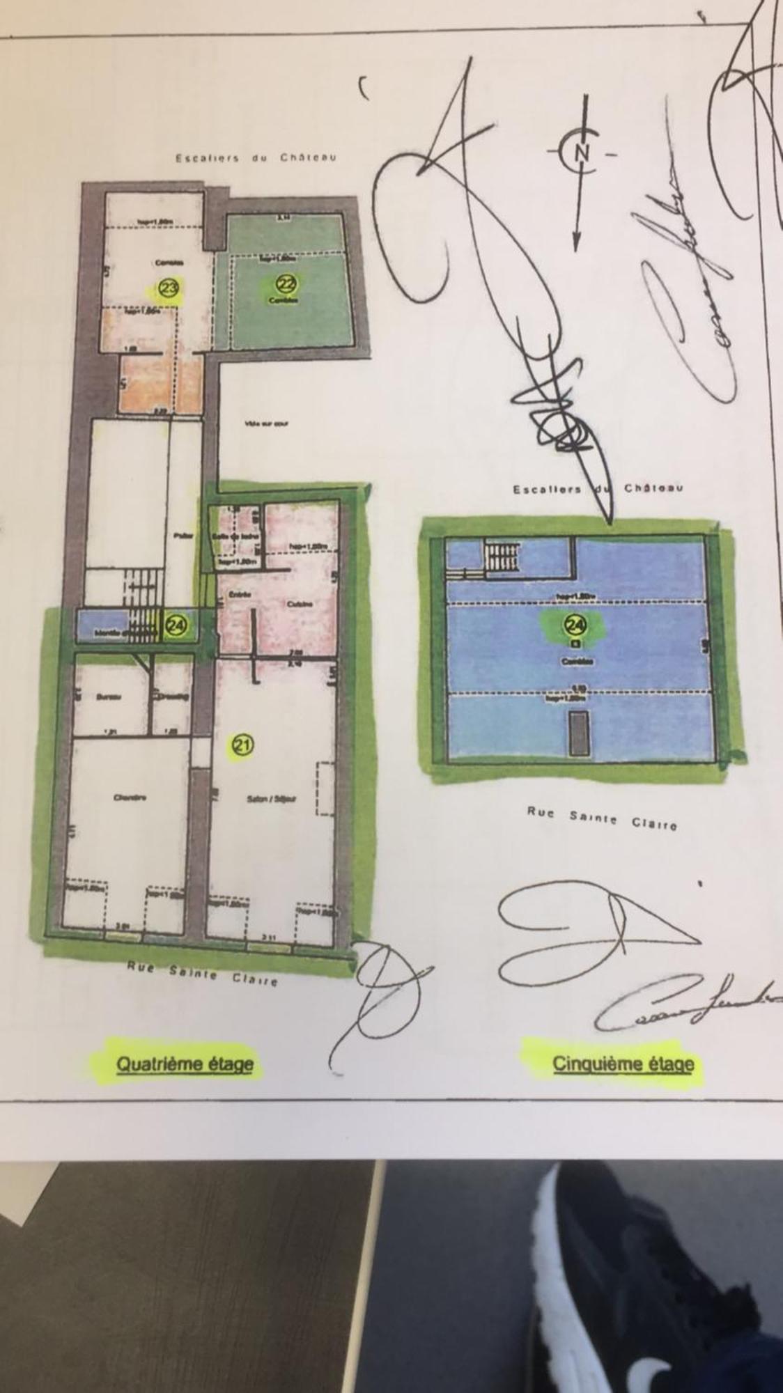 Annecy Sainte Claire Duplex Gare-Lac 4E Etage 4Ou6 Personnes ภายนอก รูปภาพ